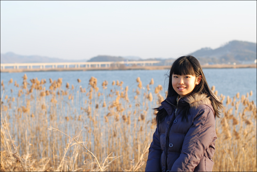 ...할아버지댁에 가는길에::금강하구둑에서..